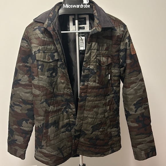 Men’s quicksilver camo light weight jacket - Picture 2 of 7